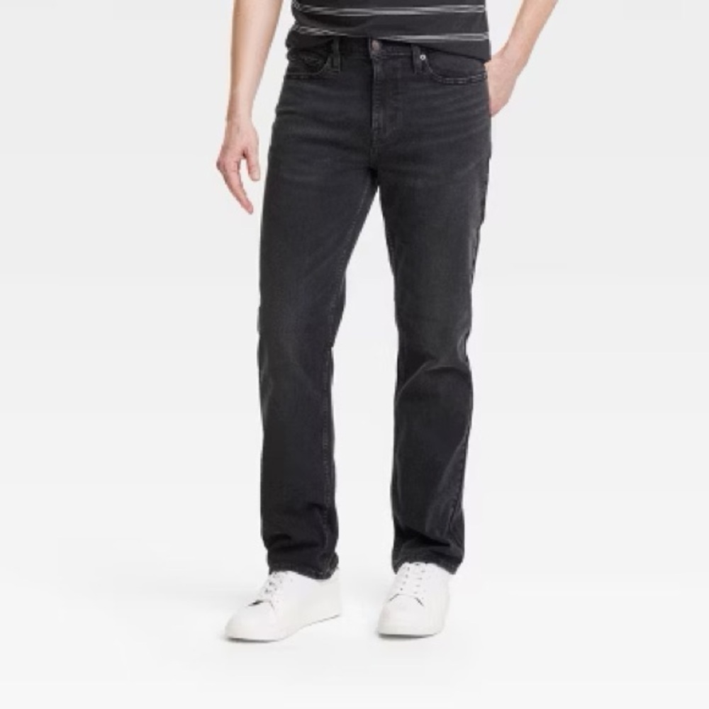 Michael Kors Men's Charcoal Straight Jeans